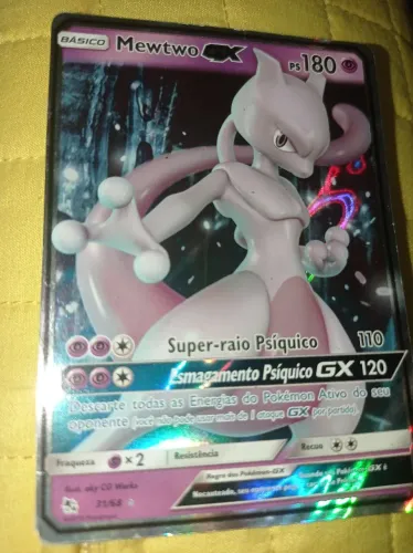 Carta de Pokémon Mewewe .GX