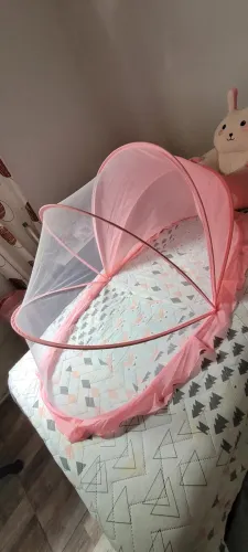 Mosquiteiro De Mosquitos Portáteis Para Bebês Leve e Dobrável Para Bebês Saúde Envio Imedi