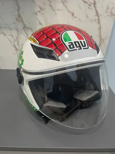 Capacete agv blade aberto 59-60 usado house casinha vr46 