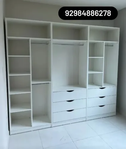 Rei do closet casal em mdf