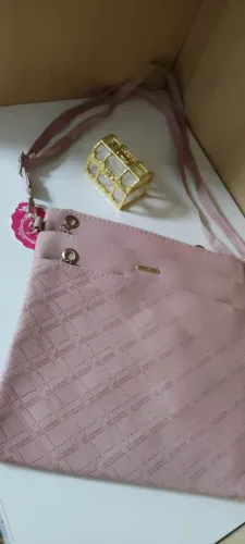 Bolsa de Ombro Rosa , lindíssima!