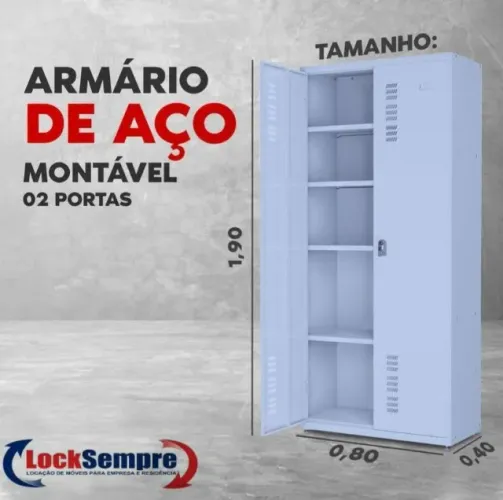Aluguel de Armário Fechado, Aberto e Semiaberto em Salvador e RMS