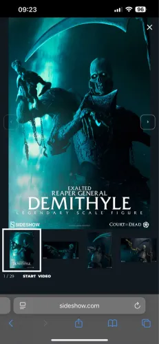 SIDESHOW DEMITHYLE EXALTED REAPER GENERAL