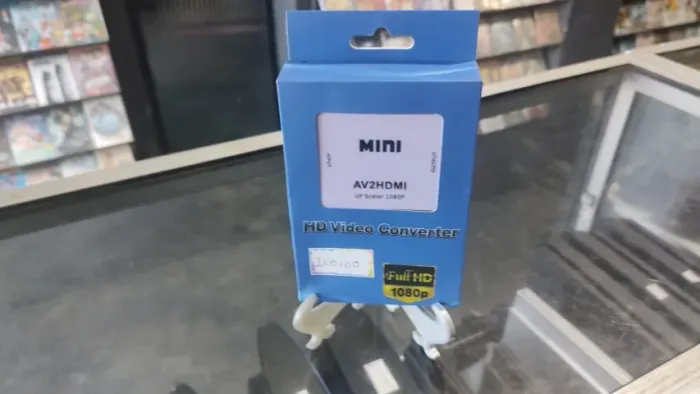 AV TO HDMI CONVERTER PRA USAR EM TODOS OS APARELHOS VELHOS EM TVS NOVAS E SMART