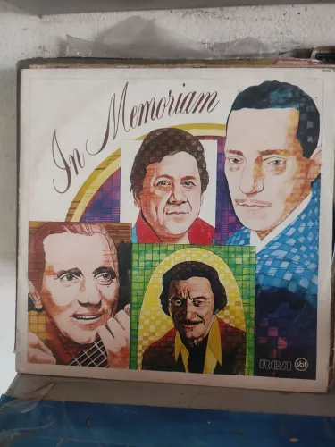 Disco de Vinil In Memoriam - Colecionador apartir de 5 reais