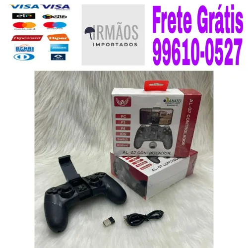 Controle para Celular Joystick Bluetooth USB Altomex Al-G7