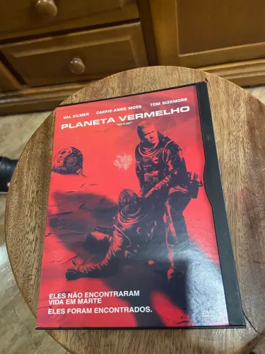 Filmes dvd O fugitivo e planeta vermelho 