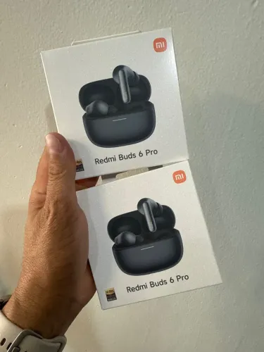 Xiaomi Redmi Buds 6 Pro - Som Impecável!