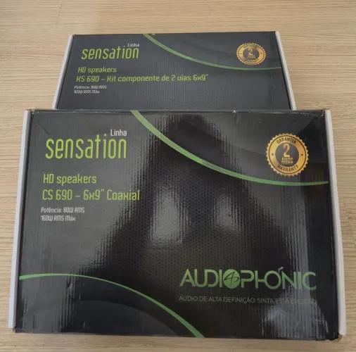 Kit Altofalante Audiophonic Sensation Ks690+Cs690