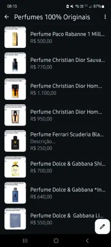 Perfumes Importados Originais Lacrado - Jacaraú