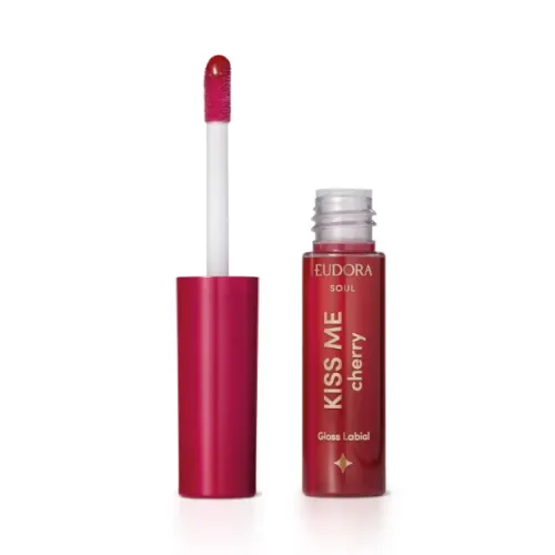 Gloss Labial Kiss Me Cherry Eudora 5,5ml