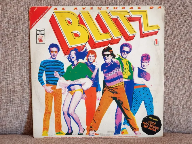 Disco de vinil: As Aventuras da Blitz 1