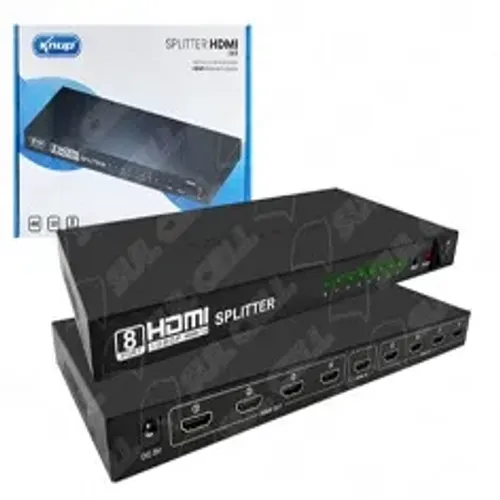 splitter HDMI 1x8 1 Entrada e 8 Saídas 4K KP-SW100 9393