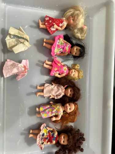 Lote de bonecas Kelly - Irmã da Barbie - Anos 2000
