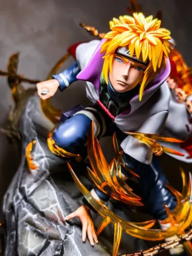 Estátua resina Minato Namikaze Quarto Hokage | SXG Studio ORIGINAL - Naruto Shippuden
