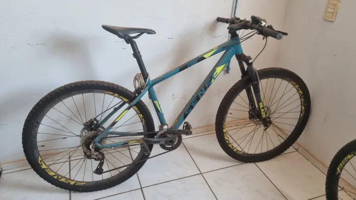 Bicicleta MTB Sense Fun Evo com freio hidraulico shimano - 2021/22 - Aro 29