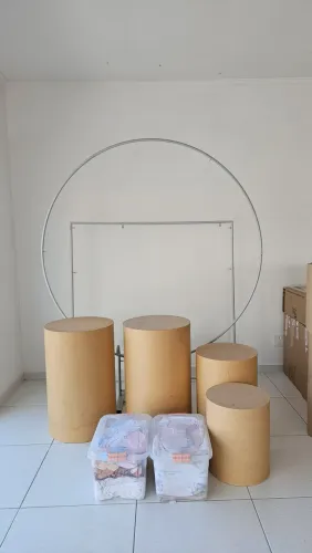 Kit de painéis + cilindros + capas 