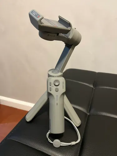 Estabilizador profissional Gimbal Moza Mini MX - estado de NOVO - Parcelo em 12x