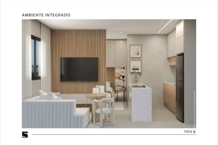 Samambaia | 1 Quarto | 27m² | Lazer Completo