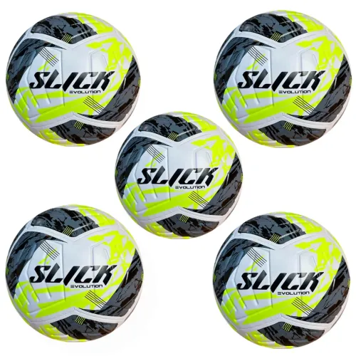 Kit 5 Bolas Futebol Campo Futsal Society Atacado
