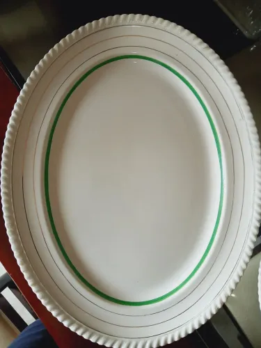 PAR DE ANTIGAS TRAVESSAS EM PORCELANA INGLESA