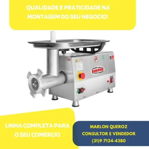 Moedor de Carne Bermar Boca 22 Bivolt