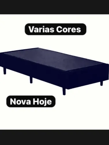 Cama box suporte Solteiro 