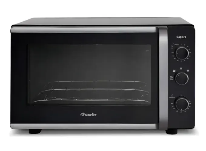 Forno Eletrico de Bancada Preto 44 litros Sapore Muller 127 v
