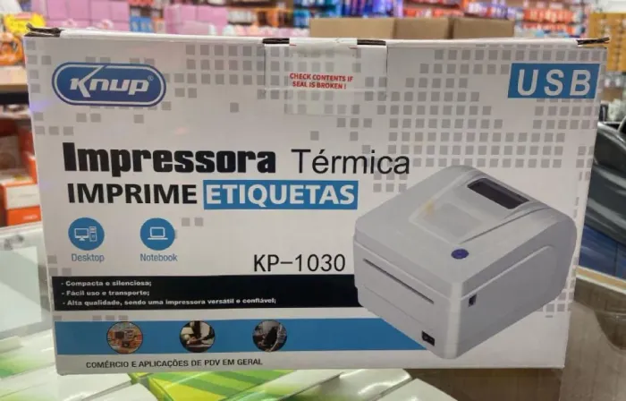 Impressora Térmica Imprime Etiquetas