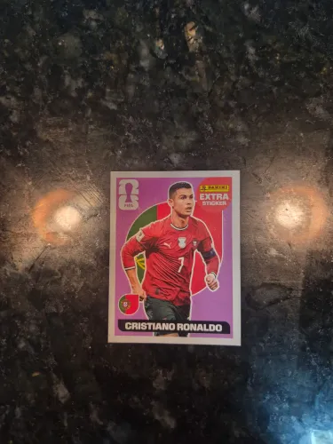 Figurinha legenda do Cristiano Ronaldo 