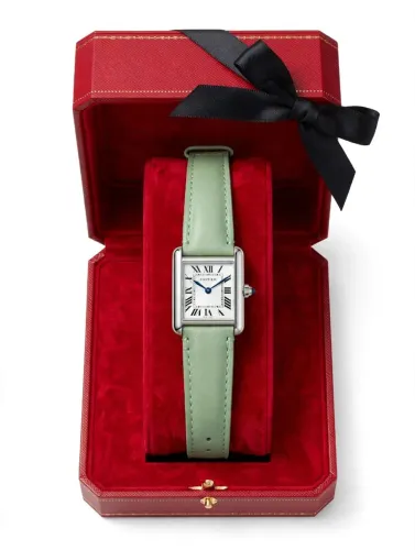Relogio feminino pulseira azul louis must