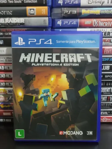 Minecraft midia fisica Jogos ps4