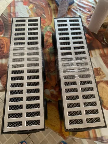 Ralo Linear 50X15 Alumínio Anti Insetos