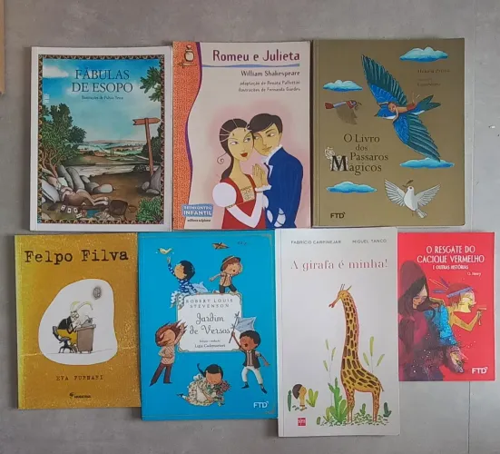 Kit livros paradidáticos