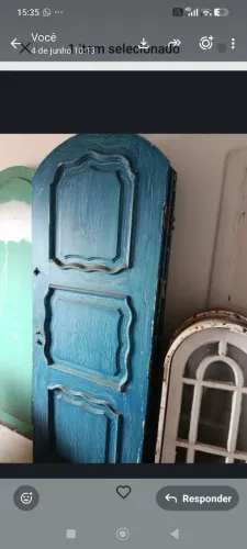 Portas de madeira macissa
