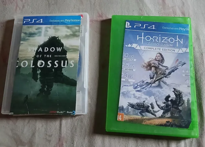 Jogos PS4: Horizon Complete Edition + Shadow Of The Colossus
