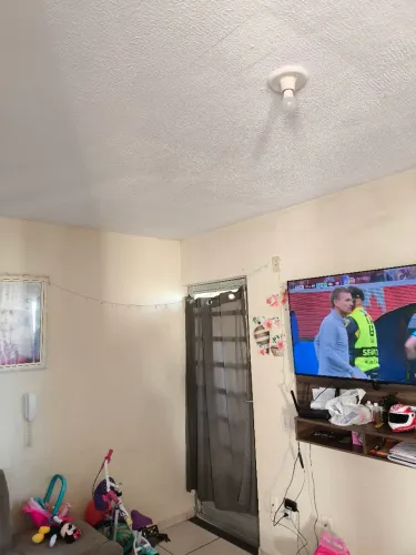 Apartamento padrão, quitado e sem nenhuma restrição financeira.
