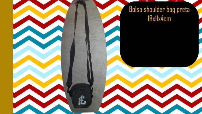 bolsa shoulder bag preta