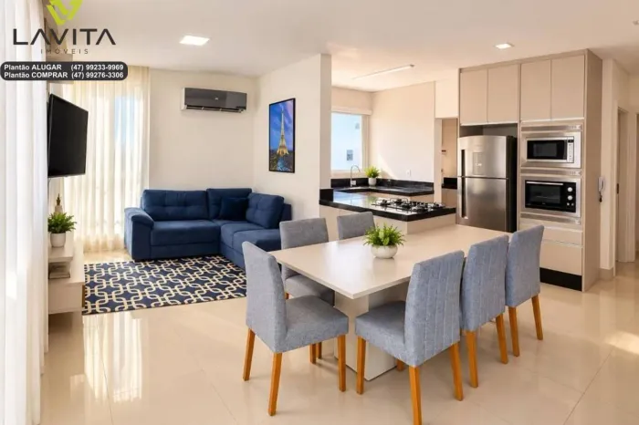 Apartamento com 2 dormitórios à venda, 82 m² por R$ 1.500.000,00 - Meia Praia - Itapema/SC