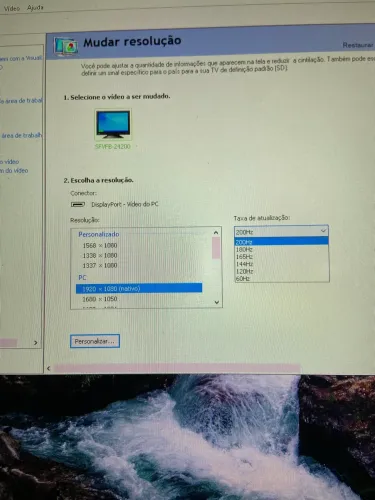 Monitor SuperFrame 200hz