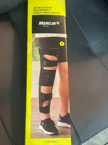 Imobilizador Ergonômico Longo para Joelho Mercur - Tam. P