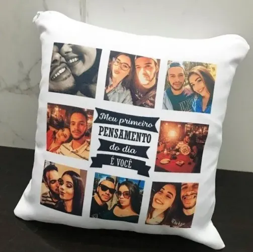 Almofadas Personalizadas com Tema Casais, Familia , Amigos e etc