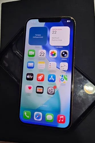 iPhone 12 Pro Max 256GB Dourado | Bateria 100% | Itabuna<br><br>