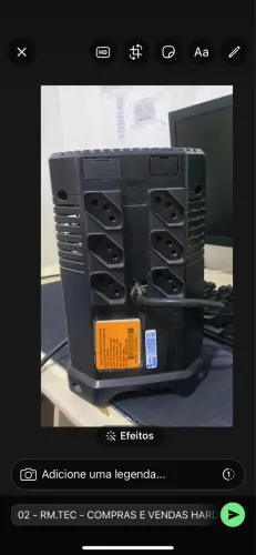 Estabilizador pc e monitor