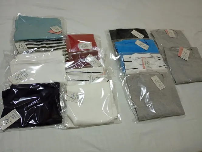 Roupa feminina e masculina 