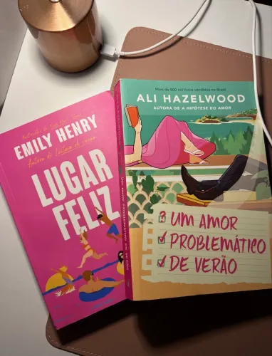 Kit livros Um Amor Problematico de Verão + Lugar Feliz