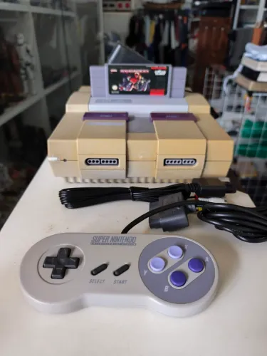 Snes completo controle original