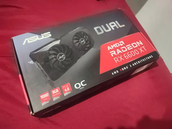 Amd Radeon Rx 6600 xt 8gb cram Asus Oc
