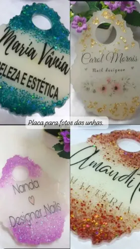 Peças de resina 