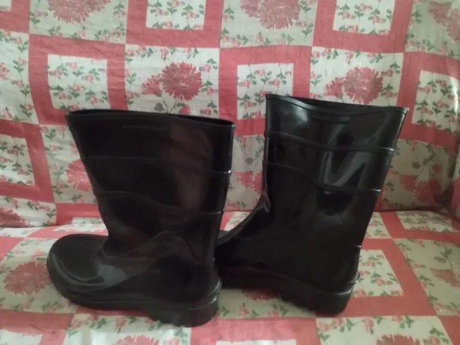 Bota PVC cano alto